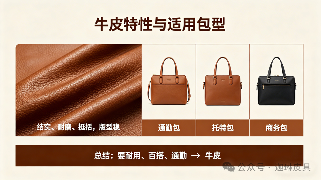 Which is the best material for making bags, cowhide, sheepskin, or pigskin? The factory director will clarify it once and for all插图1 Which is the best material for making bags, cowhide, sheepskin, or pigskin? The factory director will clarify it once and for all插图1